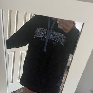 Dark and light blue vintage Champion North Carolina Tar Heels sweatshirt